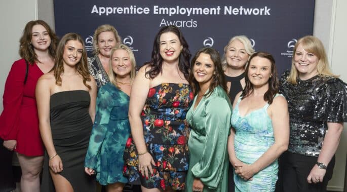 2025 Apprentice Employment Network Awards night at Four Seasons Hotel, Sydney. Photography by Steve Christo/think Mammoth. 17 Oct 2025.