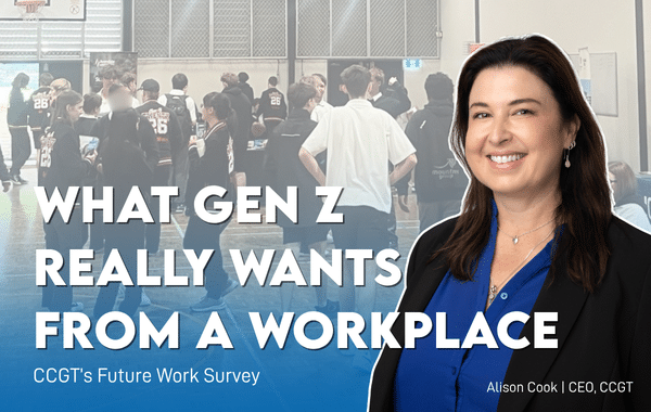 What Gen Z really wants from a workplace, with image of CEO Alison Cook