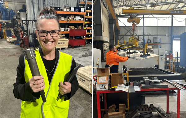 Peta Ross at Quarry Mining