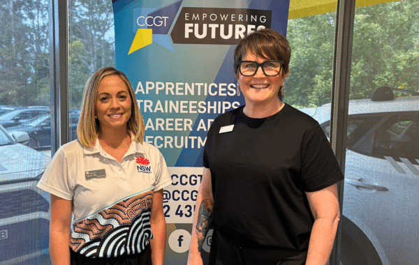 Tahnee and Michaela from Training Services NSW