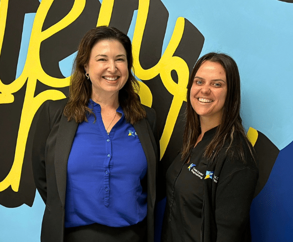 CEO Alison Cook and Operations Manager Melanie Lymbery